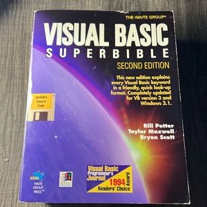Visual Basic Super Bible Second Edition published by the Waite Group in 1993